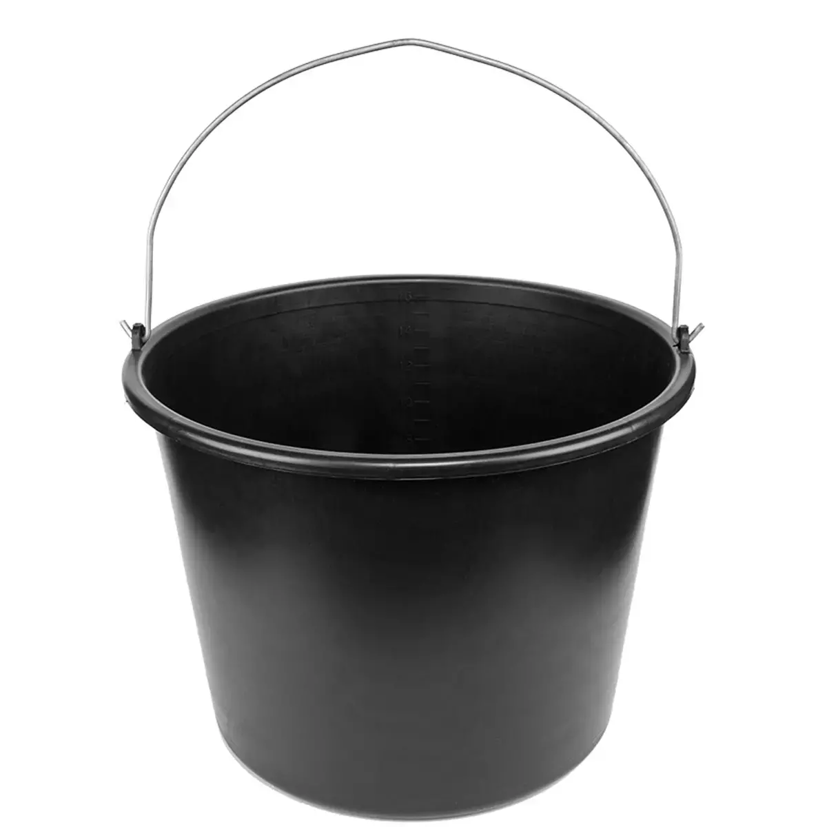 Seau, 20 litres, PVC, noir - Bradas