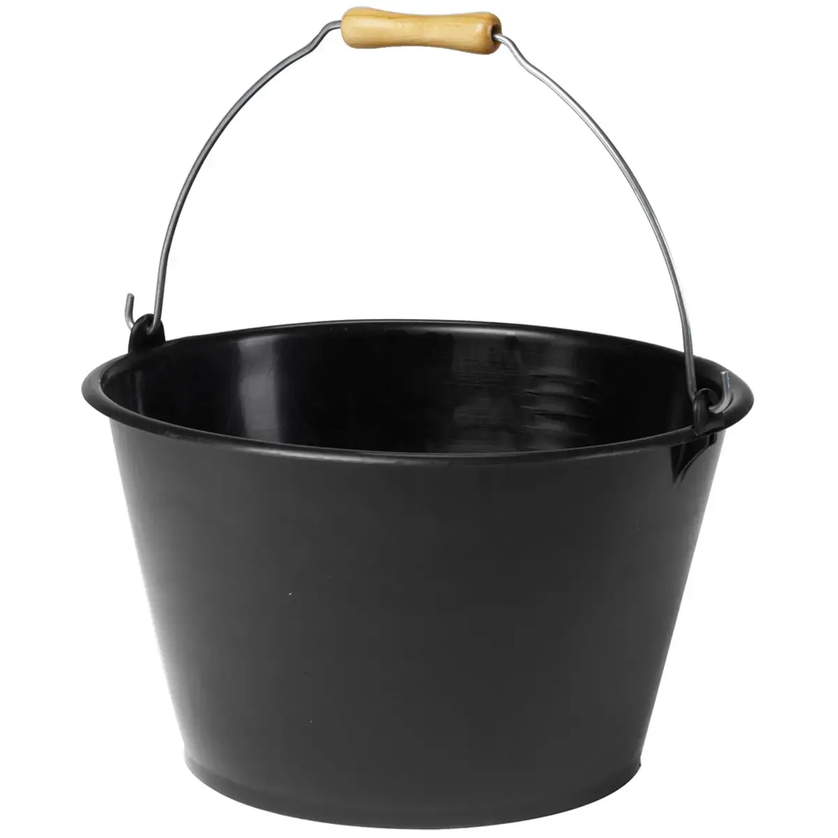 Seau, 15,5 litres, plastique, noir - Eda Fontaine