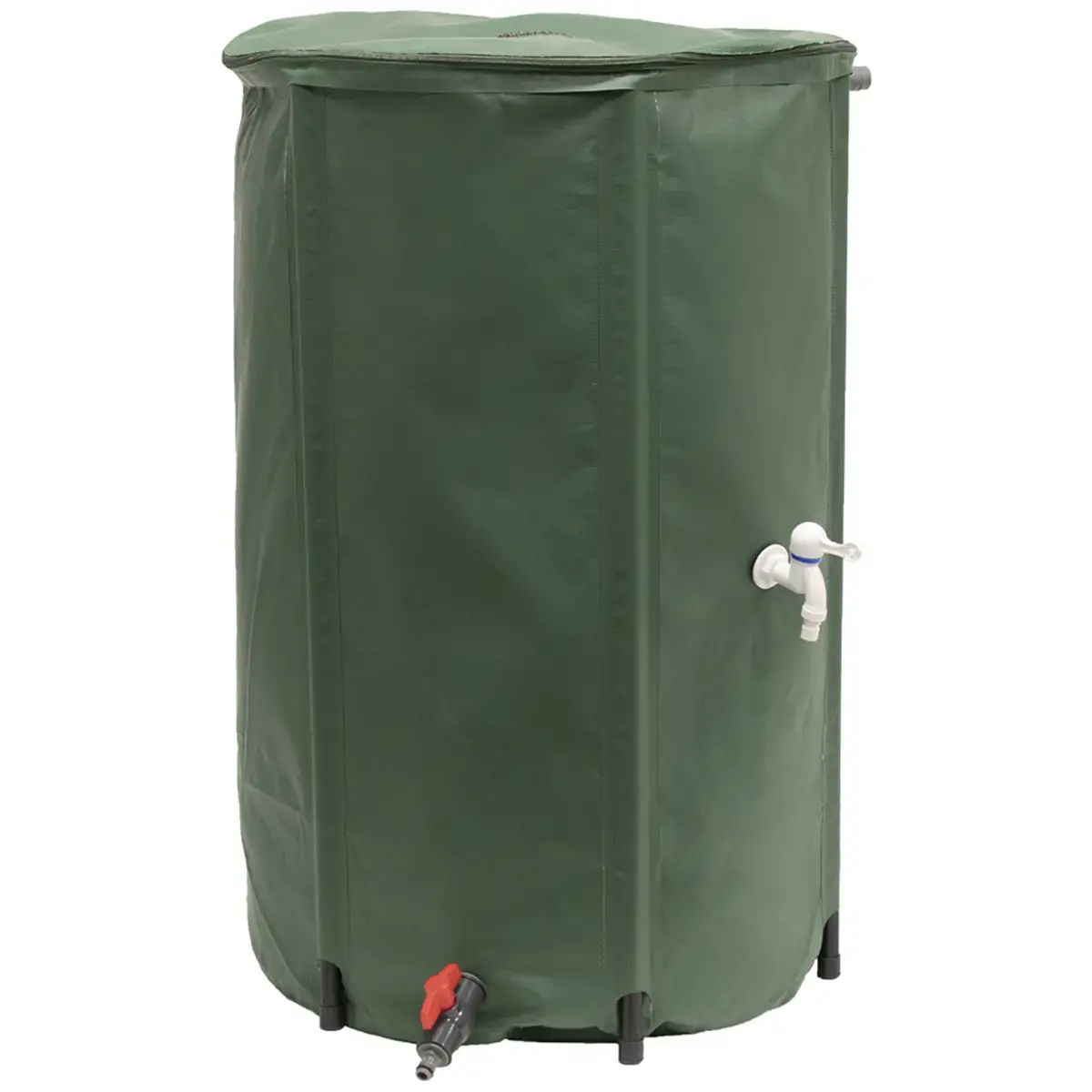 Citerne RÉCUP'O, diamètre: 600 mm, 250 litres, vert - Eda Fontaine