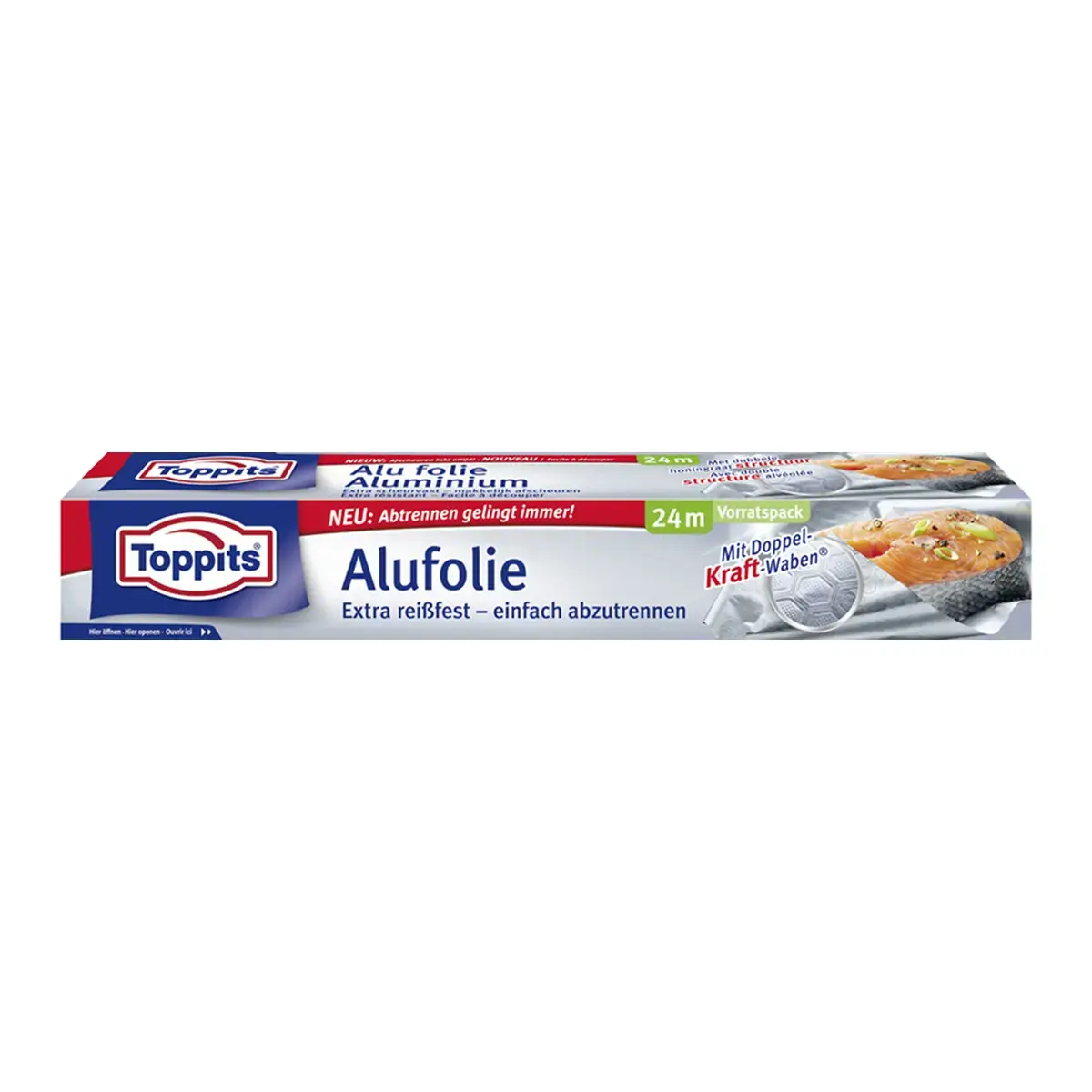 Film aluminium, largeur: 440 mm, longueur: 10 m - Toppits 