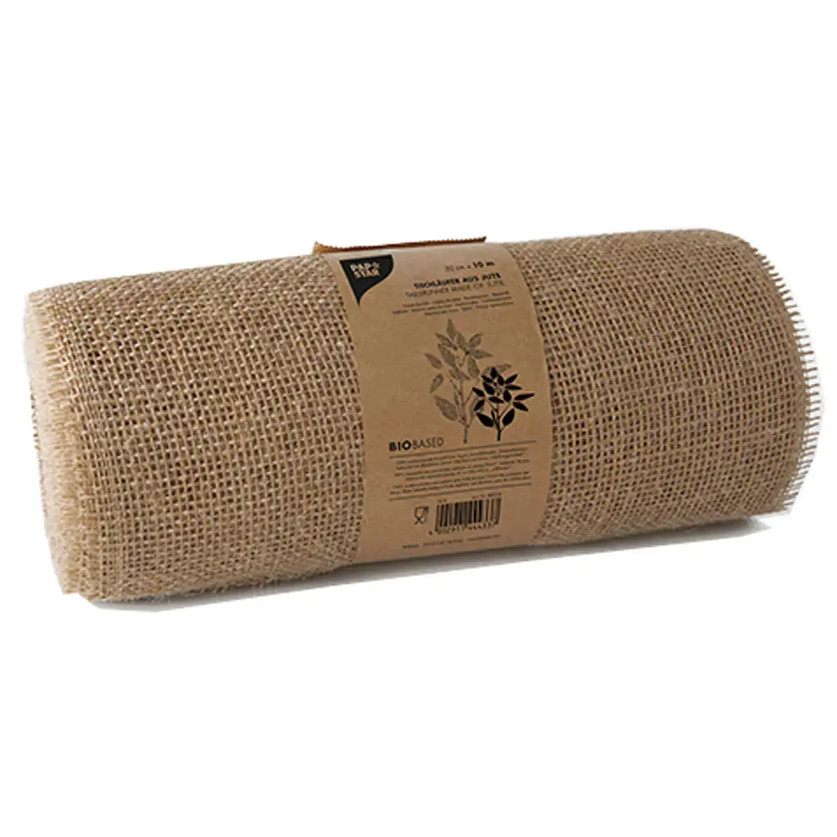 Chemin de table jute - (l) 0,3 x (L) 10 m - Naturel - Papstar
