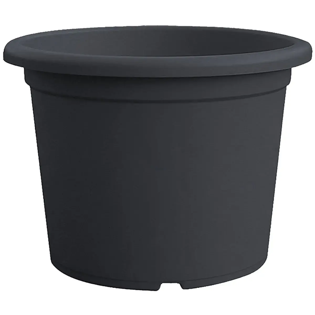 Pot de fleurs Basic round - diamètre 500 mm - Anthracite - Tera