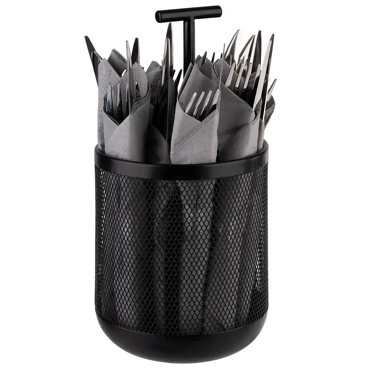 Range-couverts DART, en métal, noir - Aps