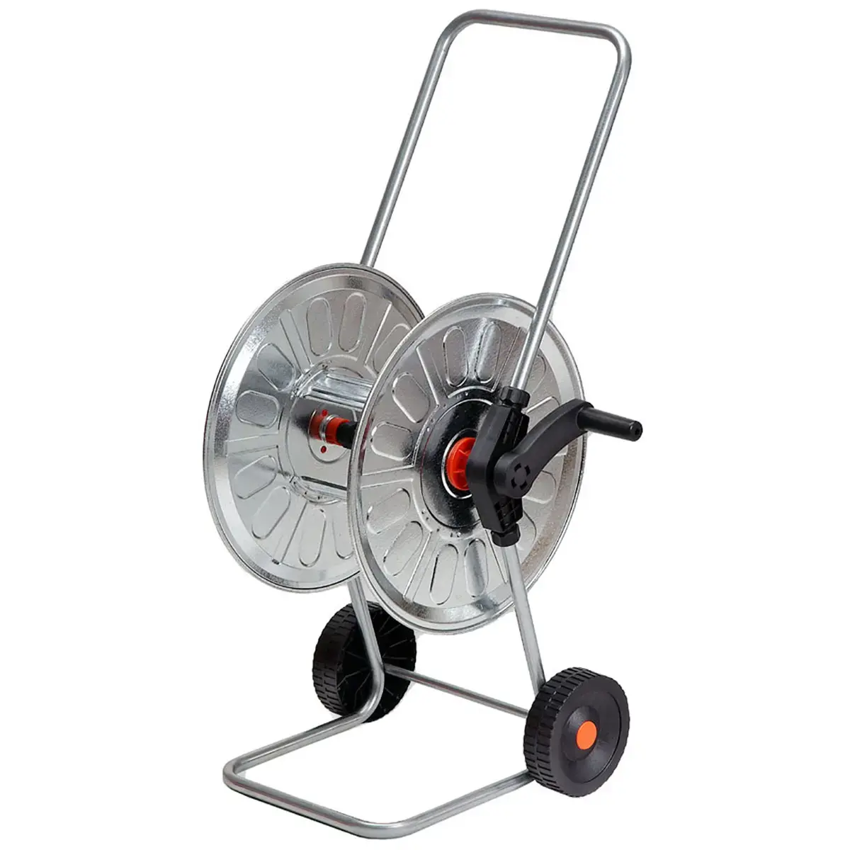 Dévidoir de tuyau sur roues ZINCATO, 1/2', pour 60 m - Bradas