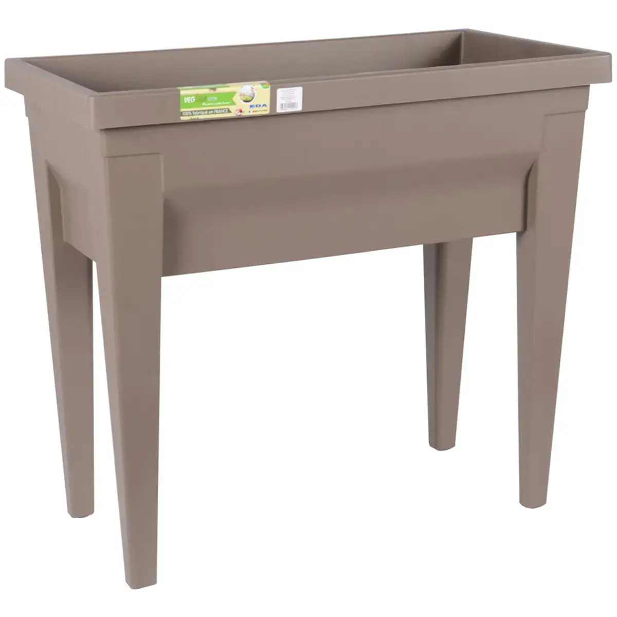 Jardini&egrave;re 'VEG&Table' City, anthracite - Eda Fontaine 