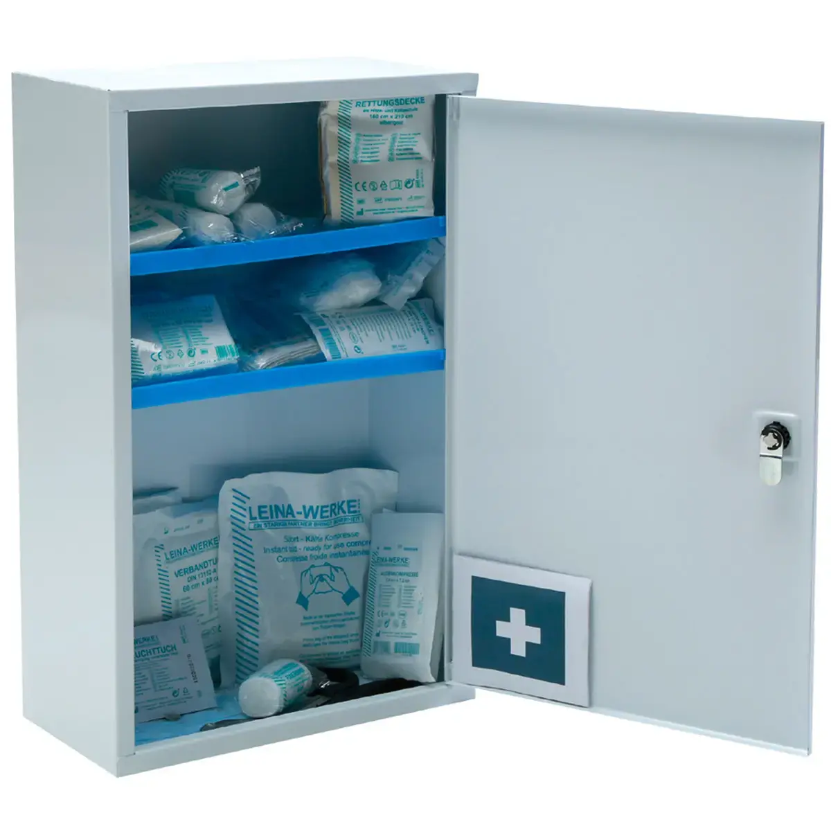 Armoire à pharmacie Medisan B, non équipée, blanc - Leina-Werke
