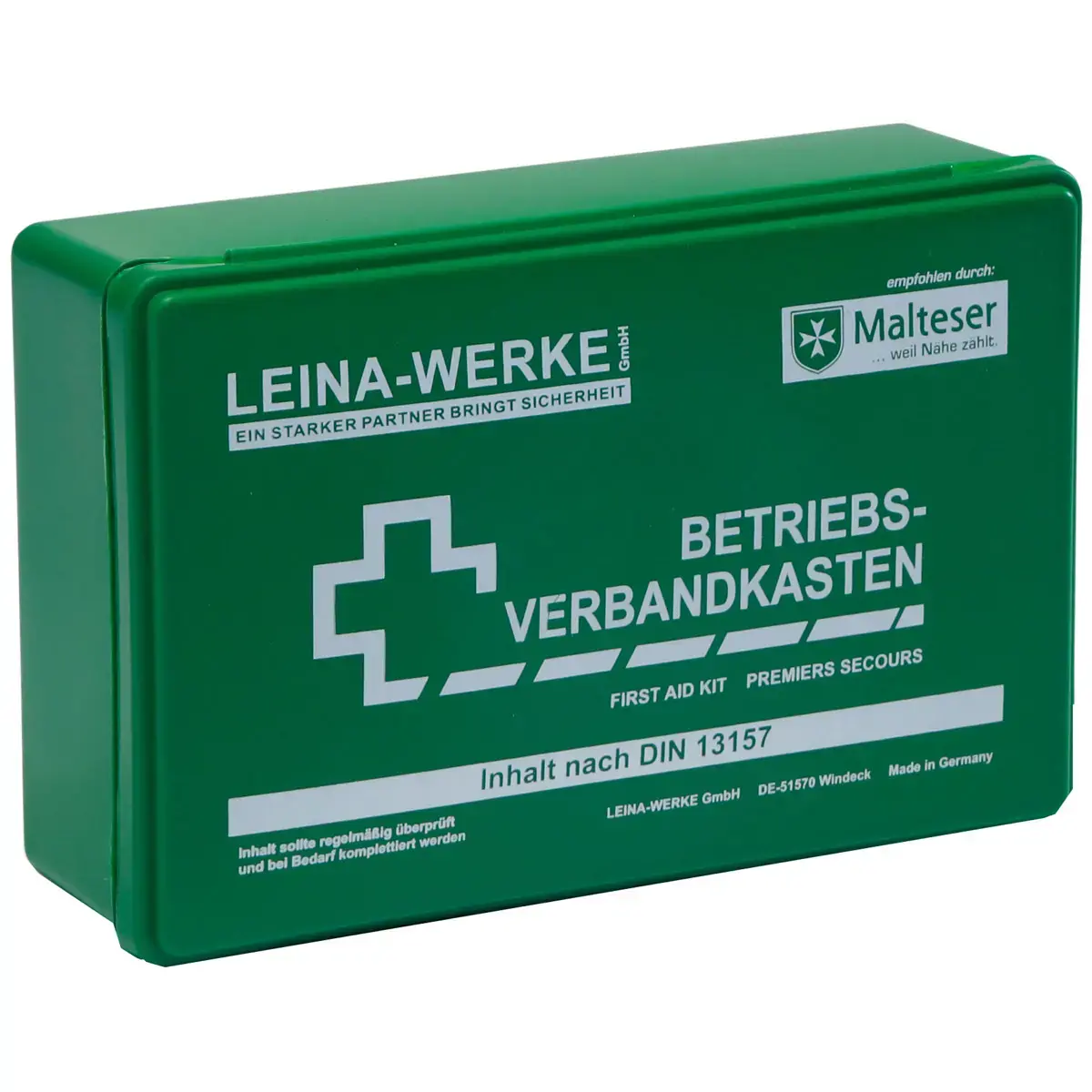 Trousse de premiers secours LEINA, conforme DIN 13157-vert - Leina-Werke