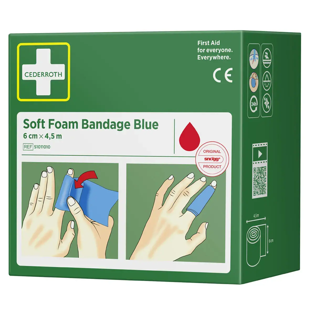 Pansement 'Soft Foam Bandage', beige - Cederroth 
