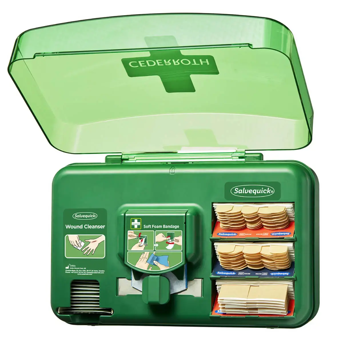 Kit de premiers secours 'Wound Care Dispenser' - Cederroth 