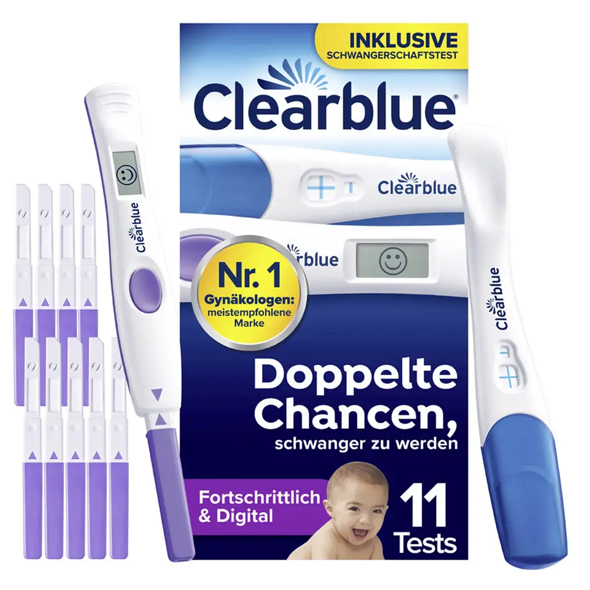 Kit de fertilité 'Tomber enceinte plus vite' - Clearblue