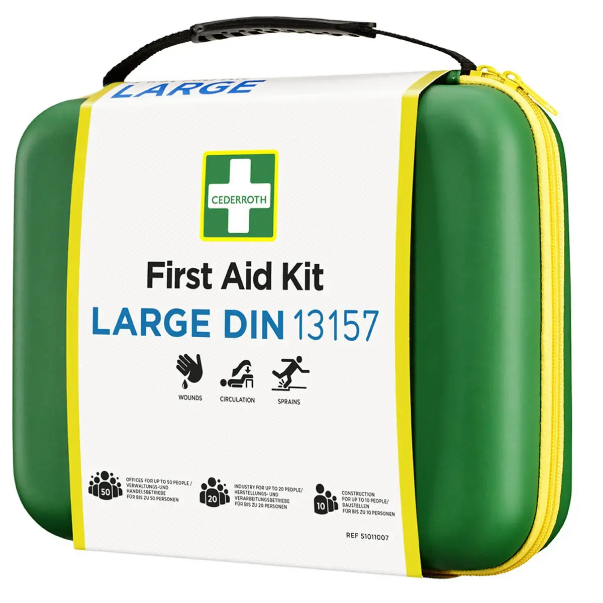 Kit de premiers secours DIN 13157, mallette - Cederroth 