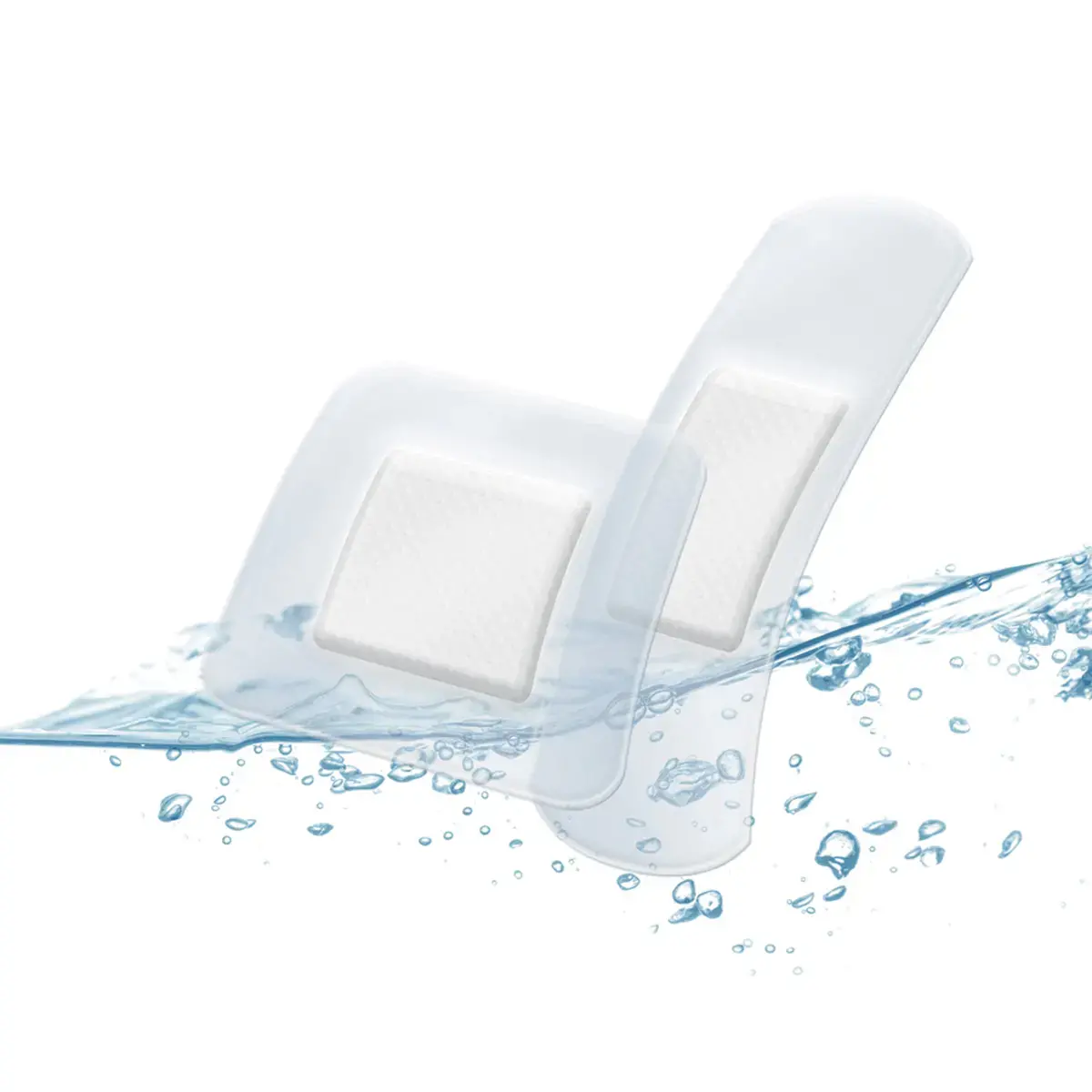 Pansements 'Aqua', boîte de 10, transparent - Lifemed