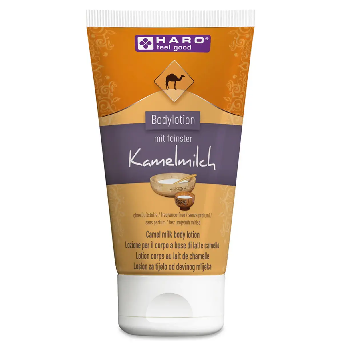 Lotion corporelle au lait de chamelle sans parfum - Haro