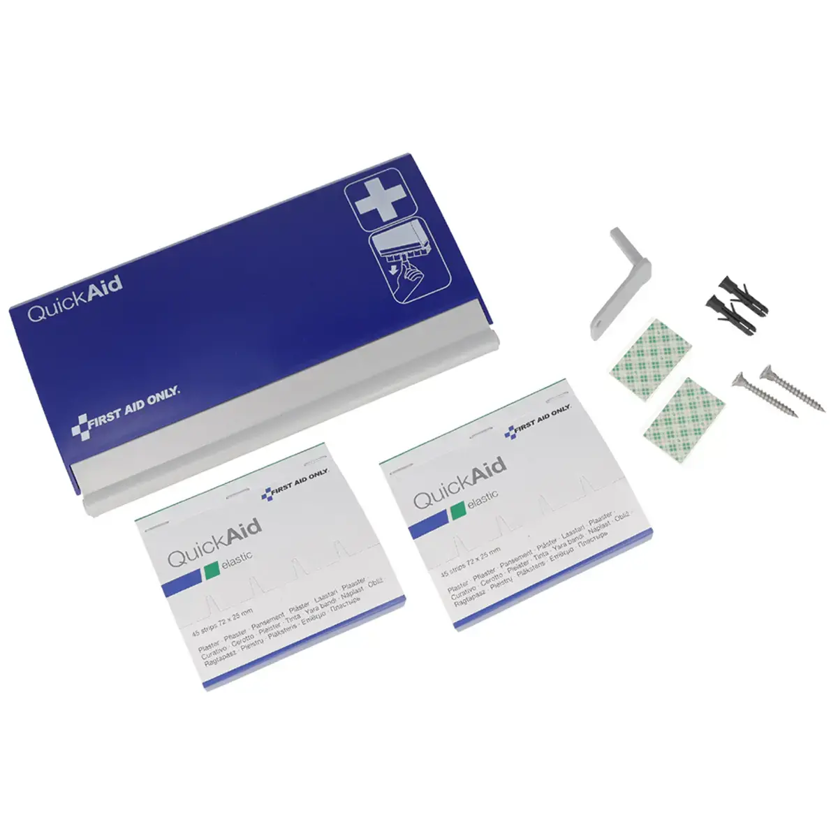 Distributeur pansements Elastique, bleu - First Aid Only