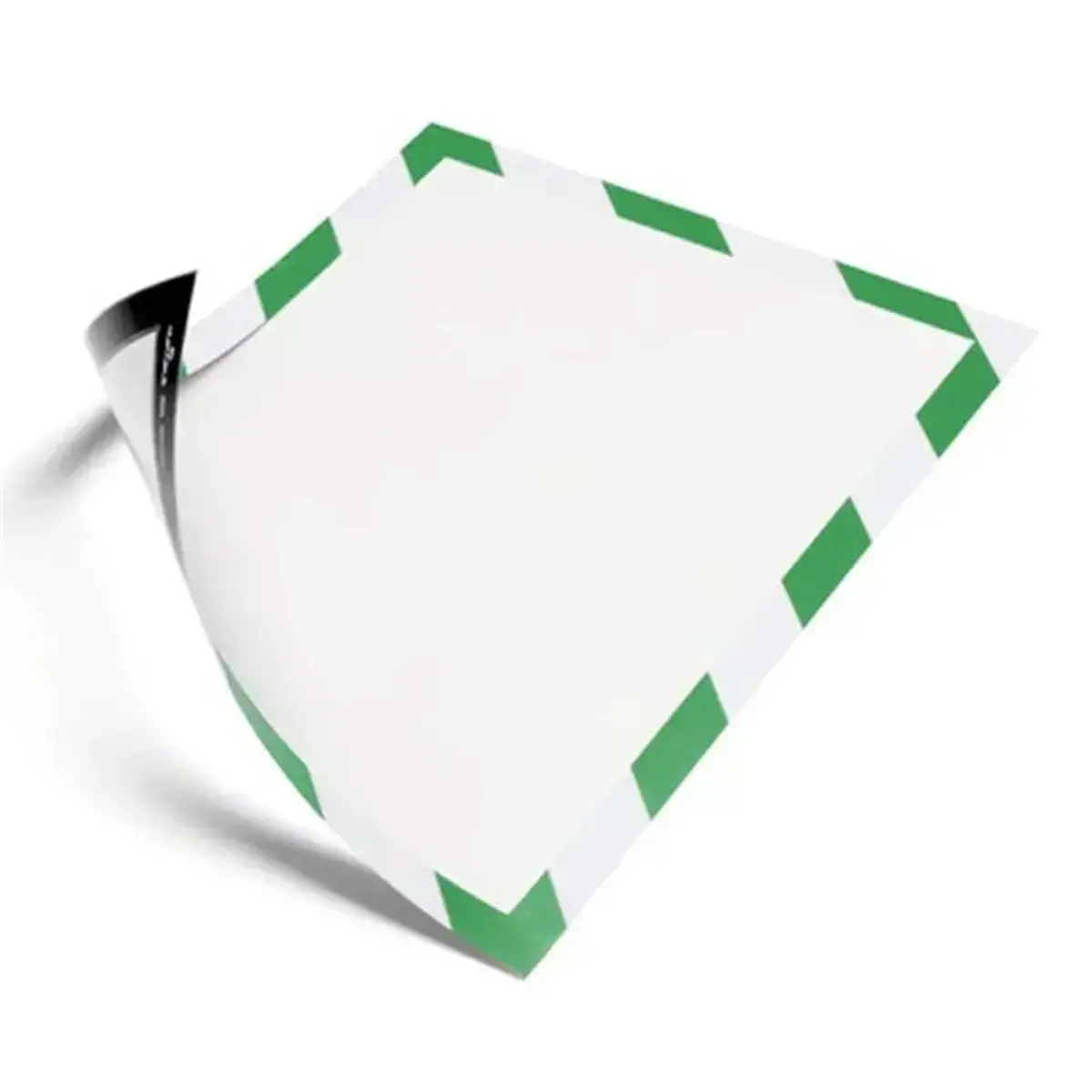 Cadre magn&eacute;tique SECURITY, format A4, vert/ blanc - Durable 