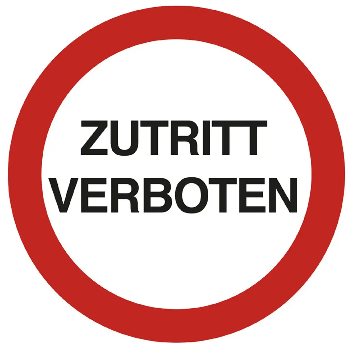 Plaque de signalisation 'Interdit de marcher' - Exacompta