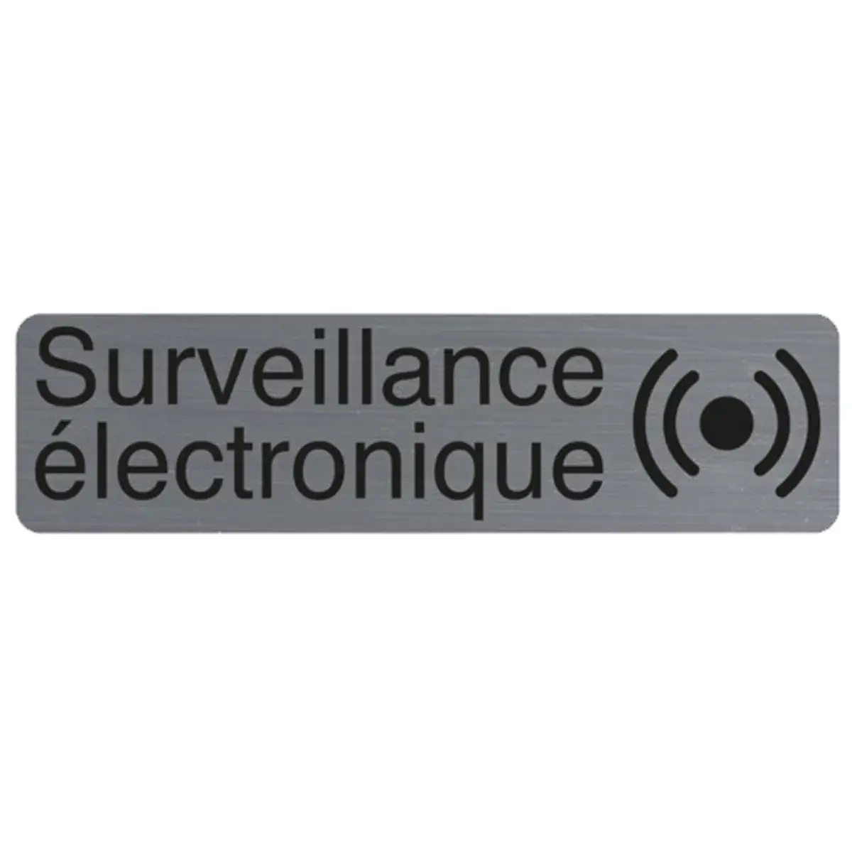 Plaque de signalisation 'Surveillance caméra' - Exacompta