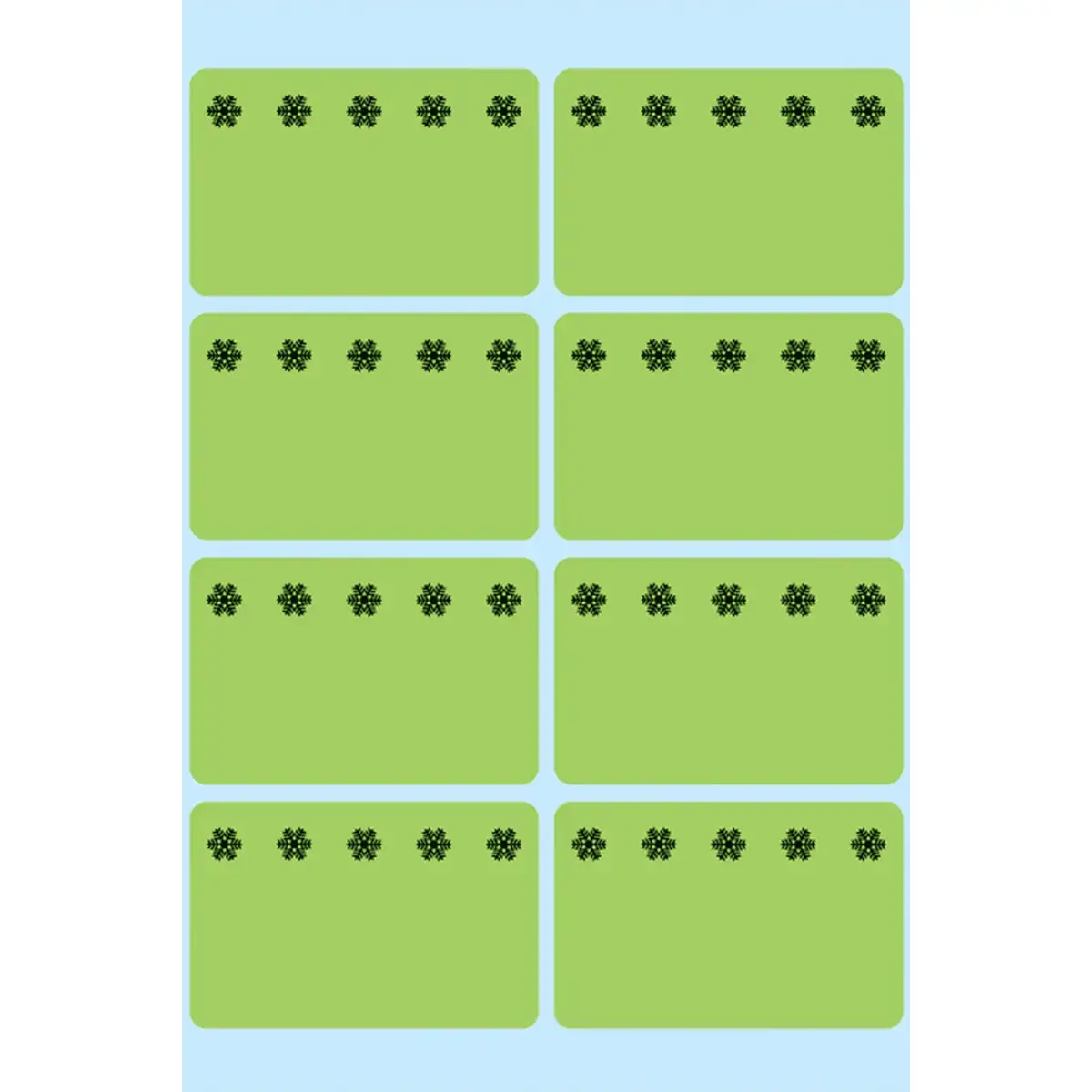 Étiquettes pour surgelés, 26 x 40 mm, vert fluo - Herma