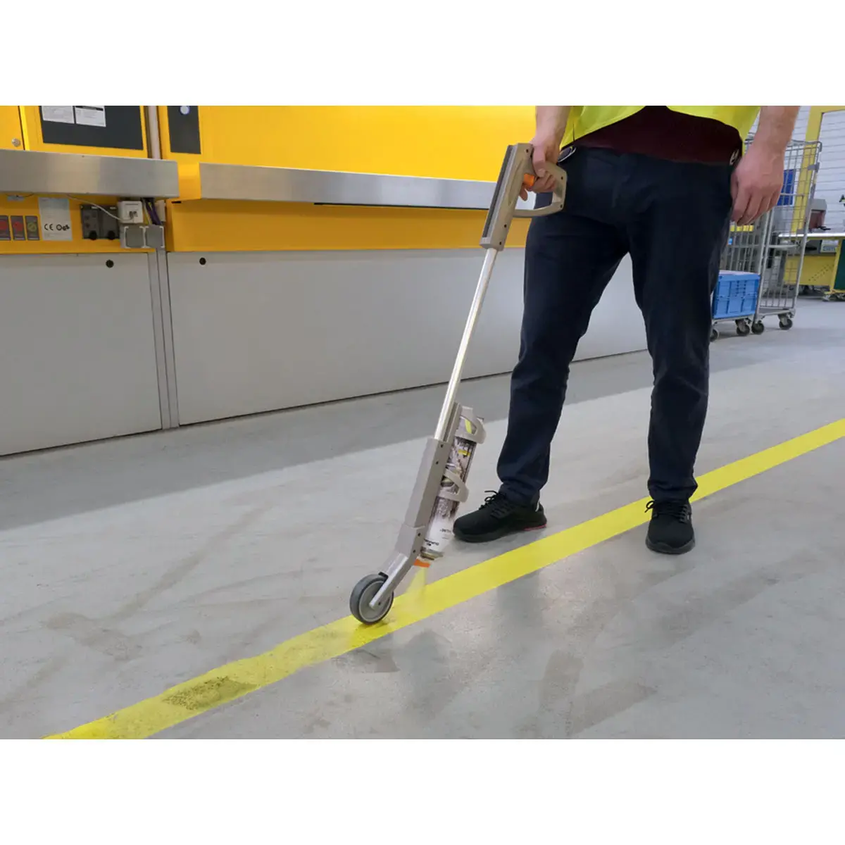 Canne de marquage au sol DURALINE EasyTrack S, gris - Durable