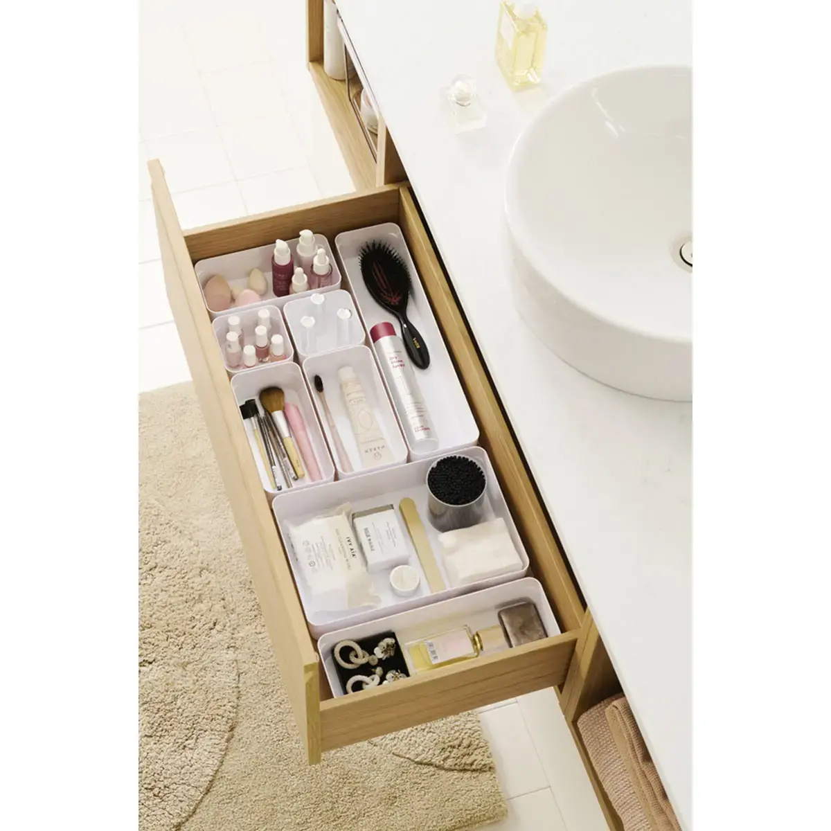 Compartiment pour tiroir COMPACT SORT, 200x100mm - Smartstore
