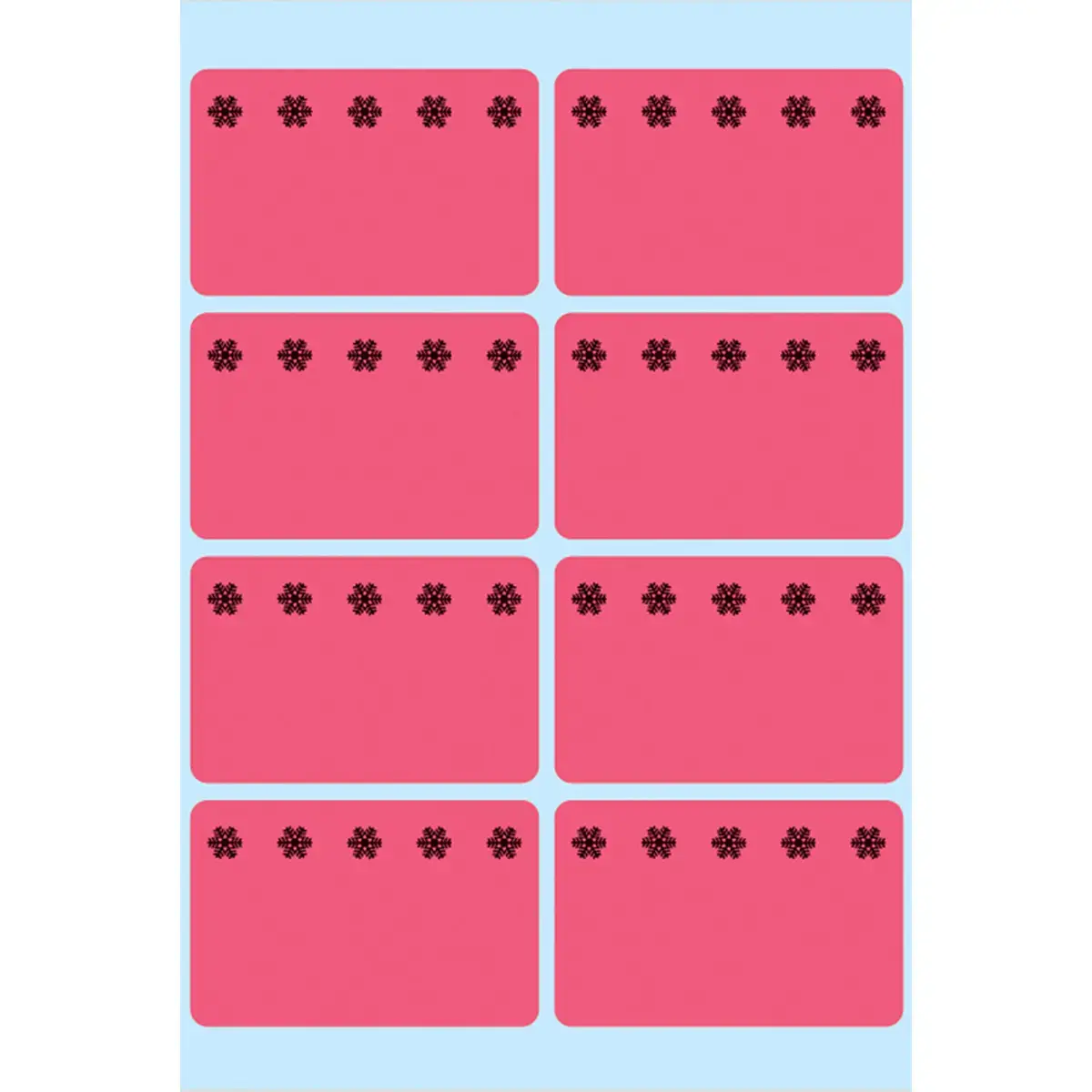 Étiquettes pour surgelés, 26 x 40 mm, bleu fluo - Herma