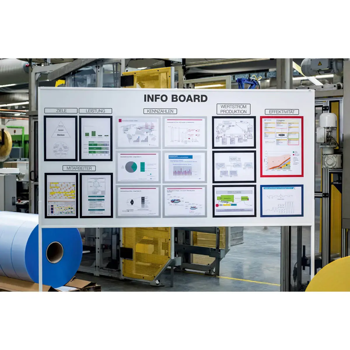 Cadre d'affichage magnétique DURAFRAME MAGNETIC, A4 - Durable
