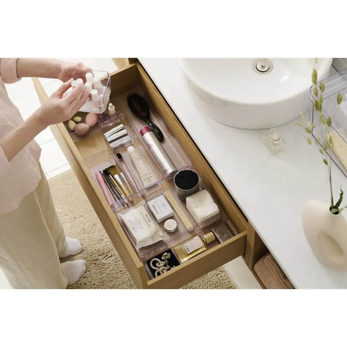 Compartiment pour tiroir COMPACT SORT, 300x100mm - Smartstore 