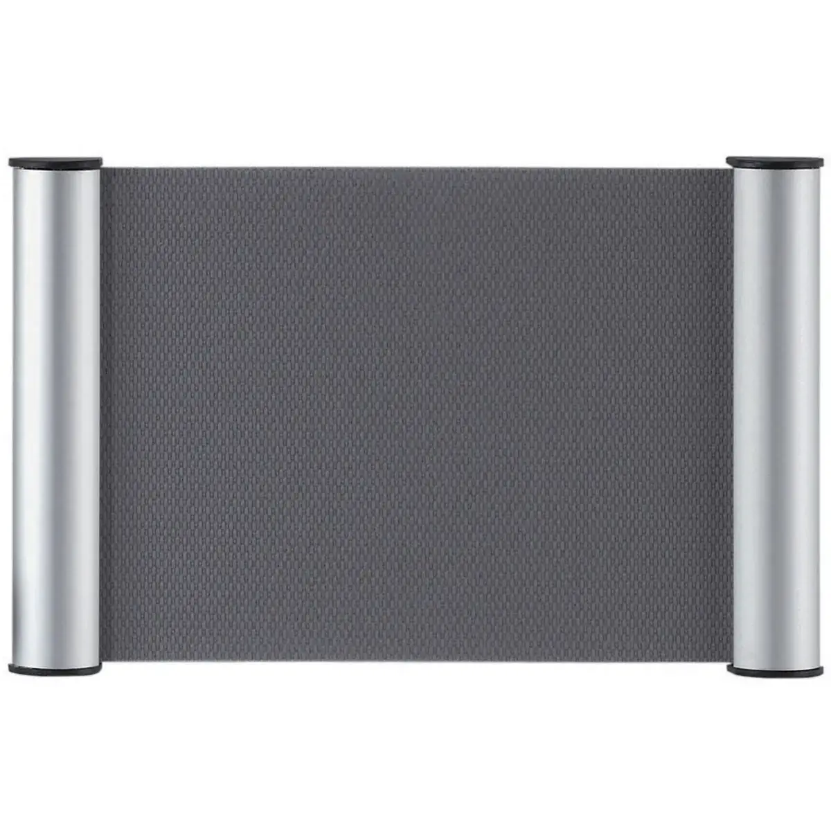 Plaque de porte clip, 245 x 155 mm - A5, argent - Franken 