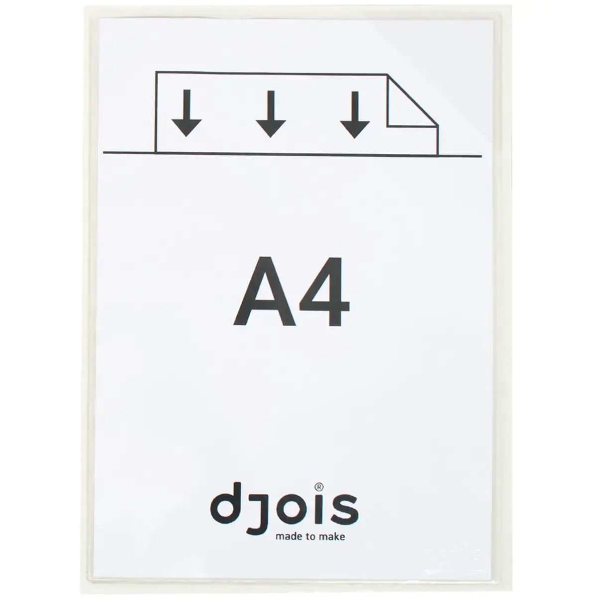 Pochette d'affichage KANG - fermeture coin - Djois