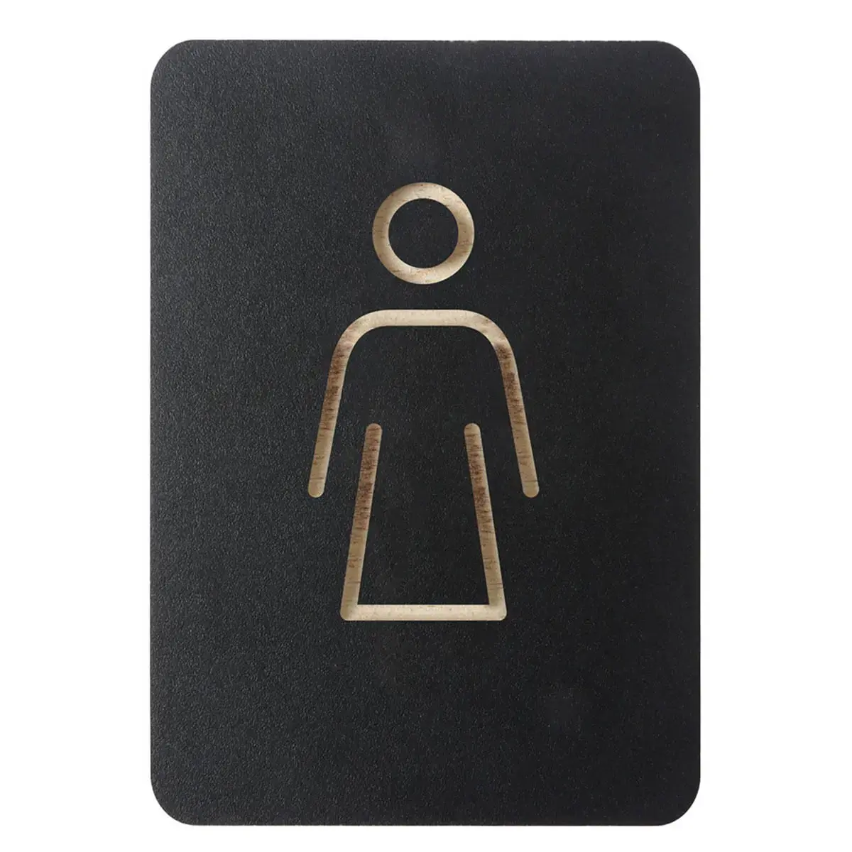 Pictogramme 'WC hommes', noir - Europel