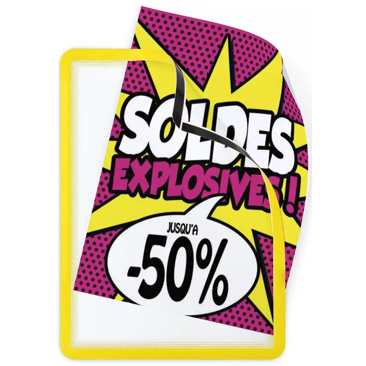 Cadre d'affichage magn&eacute;tique MAGNETO SOLO - Djois 