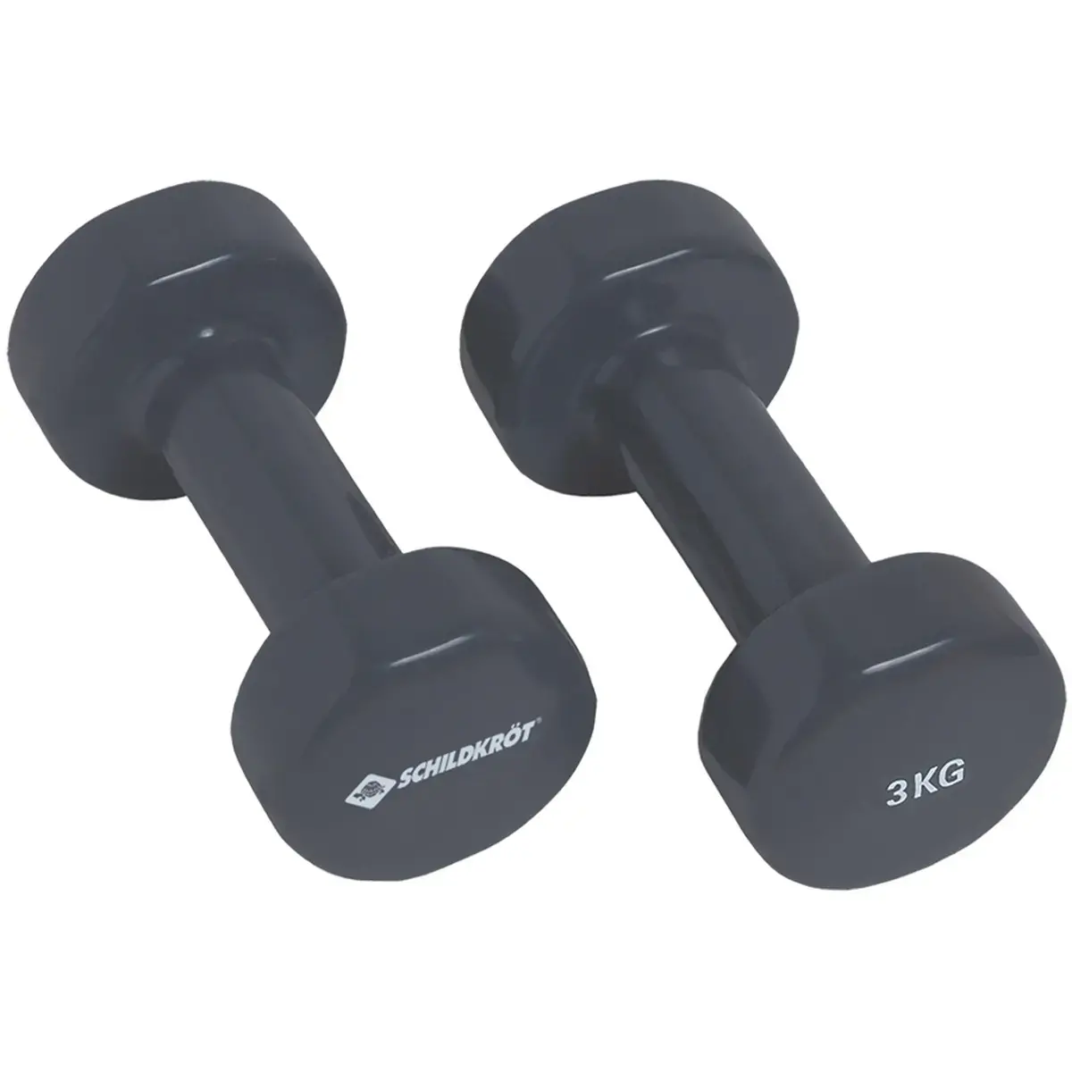 Haltères vinyle, set de 0,5 kg, vert - Schildkröt