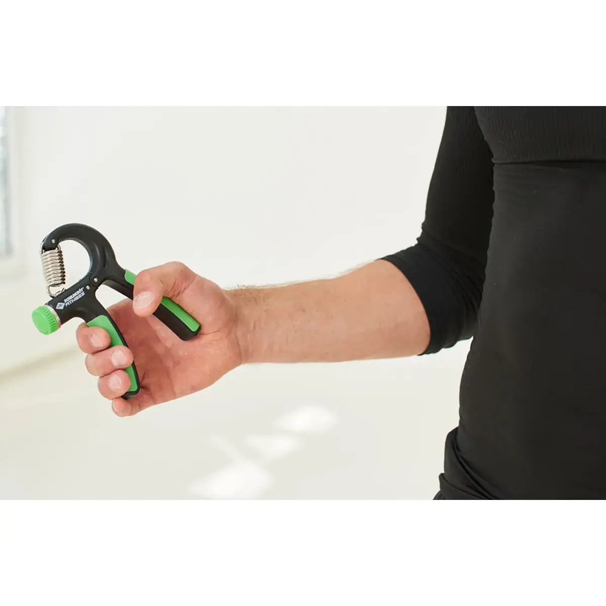Entraîneur de main Hand Grip Pro, noir/vert - Schildkröt