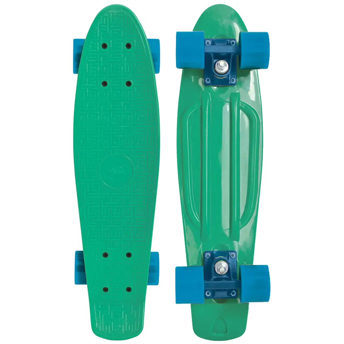 Skateboard r&eacute;tro Native Green - Schildkr&ouml;t 