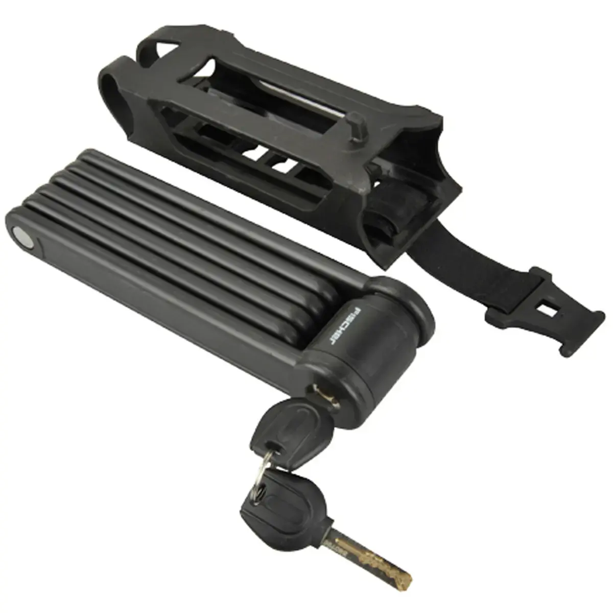 Cadenas pliable pour vélo avec support - Fischer