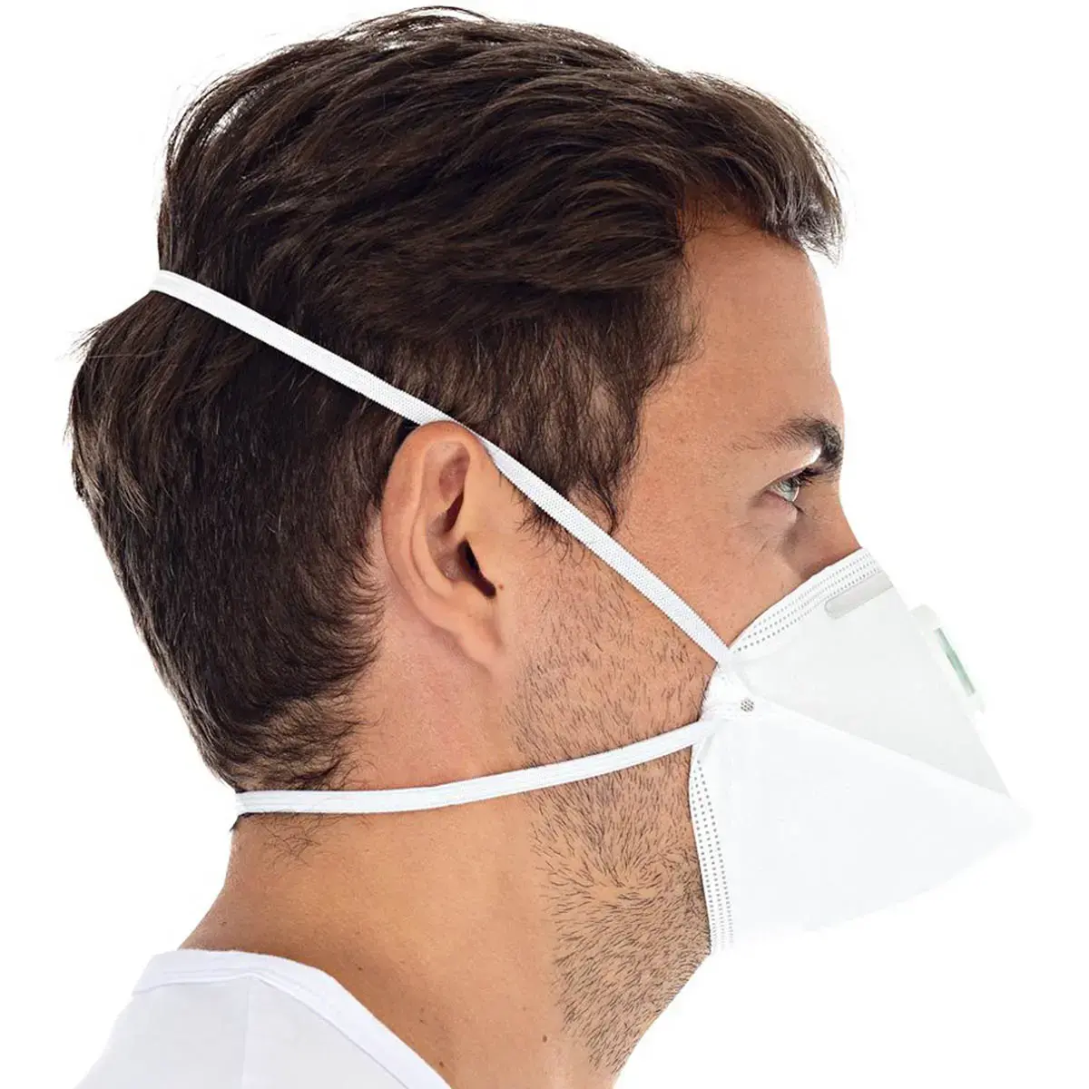 Masque de protection respiratoire, avec soupape - Hygostar