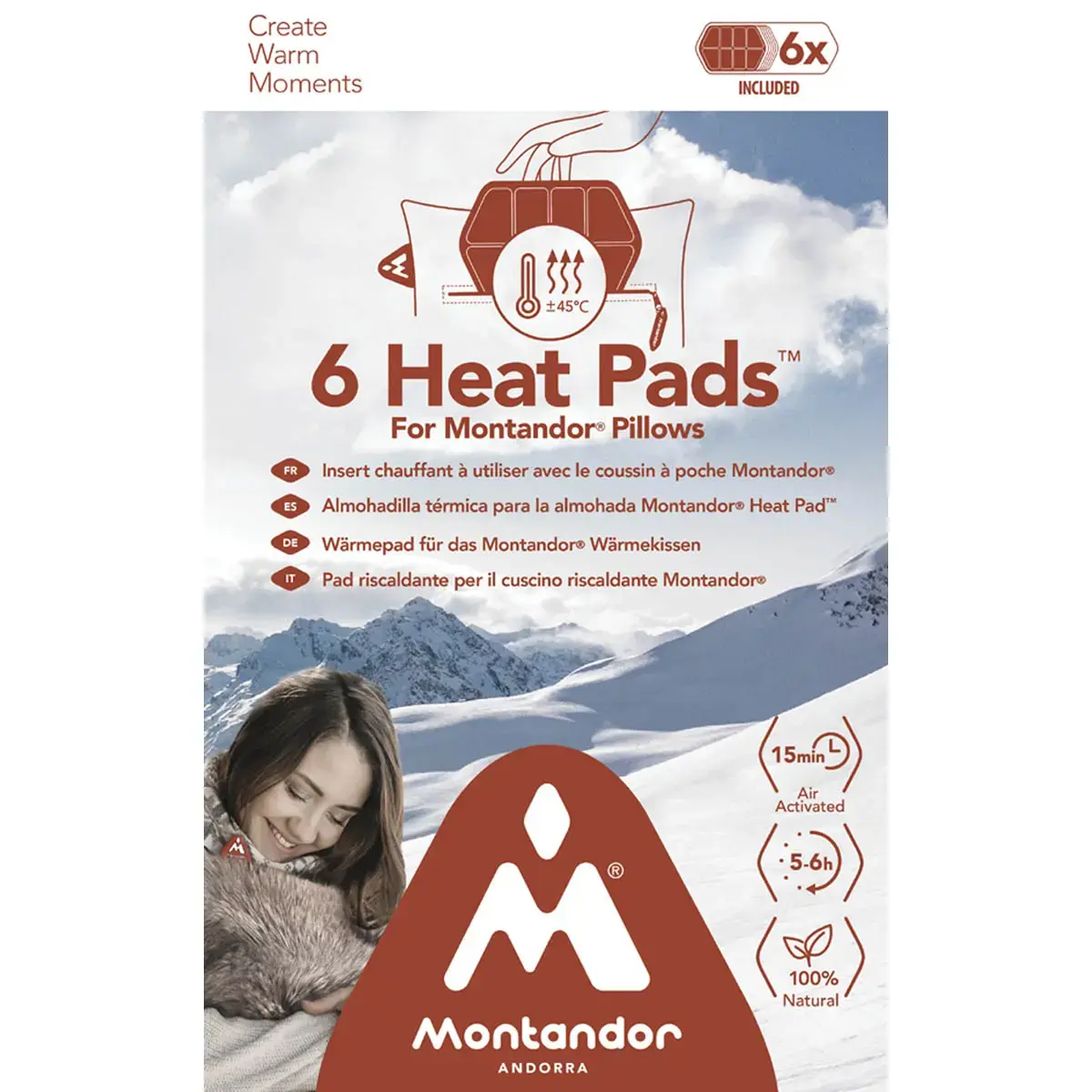 Insert chauffant Heat Pad pour coussin chauffant - Montandor