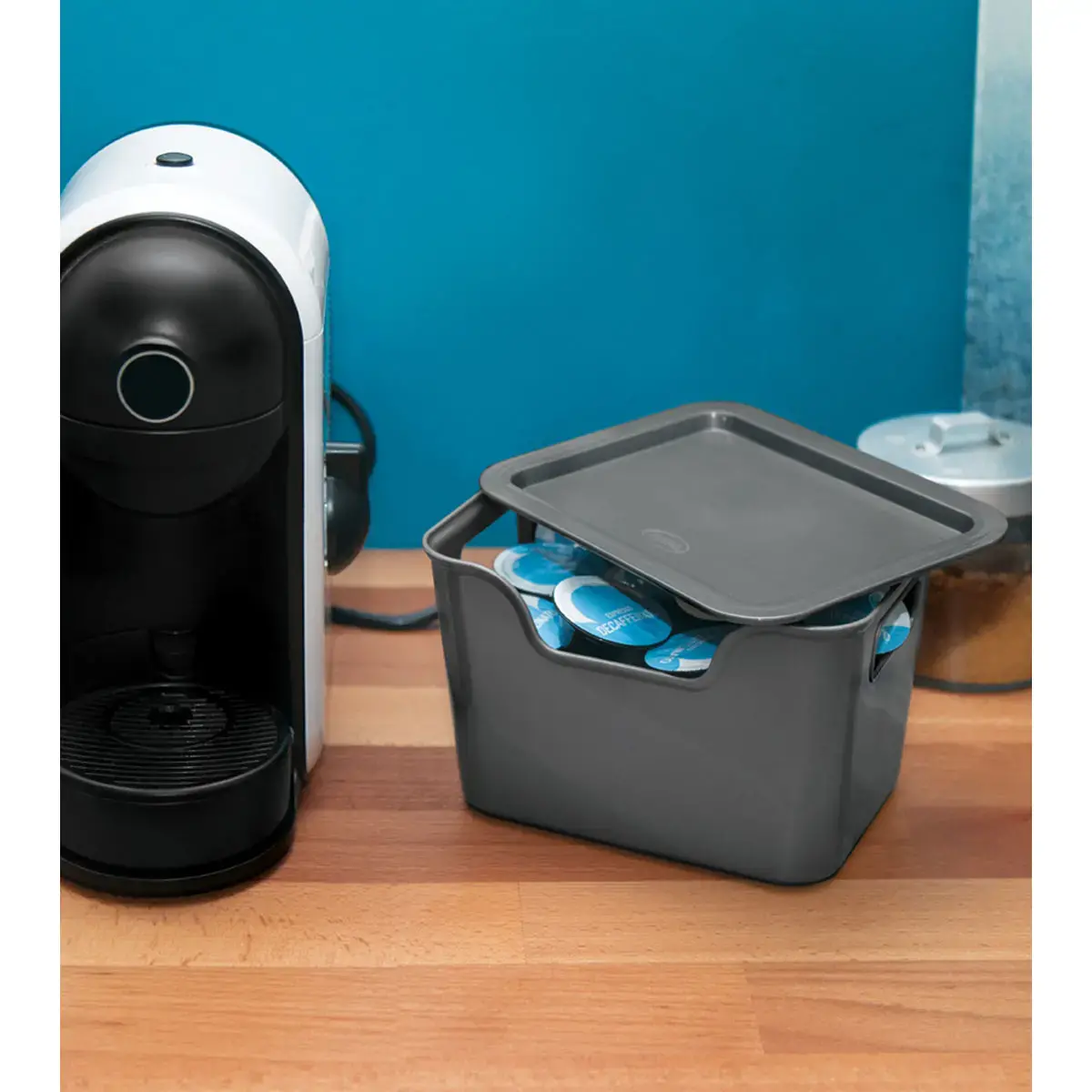 Bo&icirc;te de rangement Bella, 1,18 litre, anthracite - Cep 
