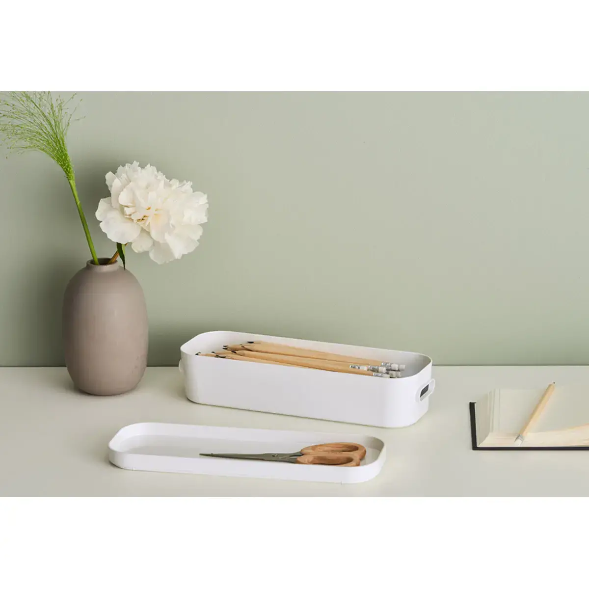 Bo&icirc;te de rangement COMPACT MINI, 0,62 litre,blanc - Smartstore 