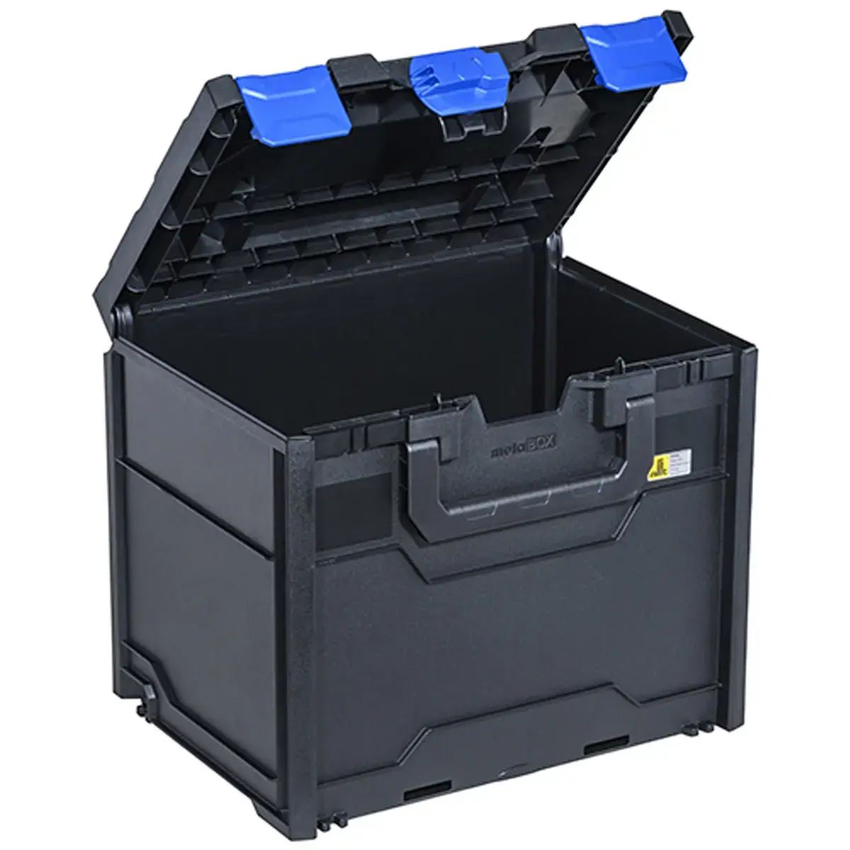 Boîte de rangement EuroPlus MetaBox 340, noir/bleu - Allit