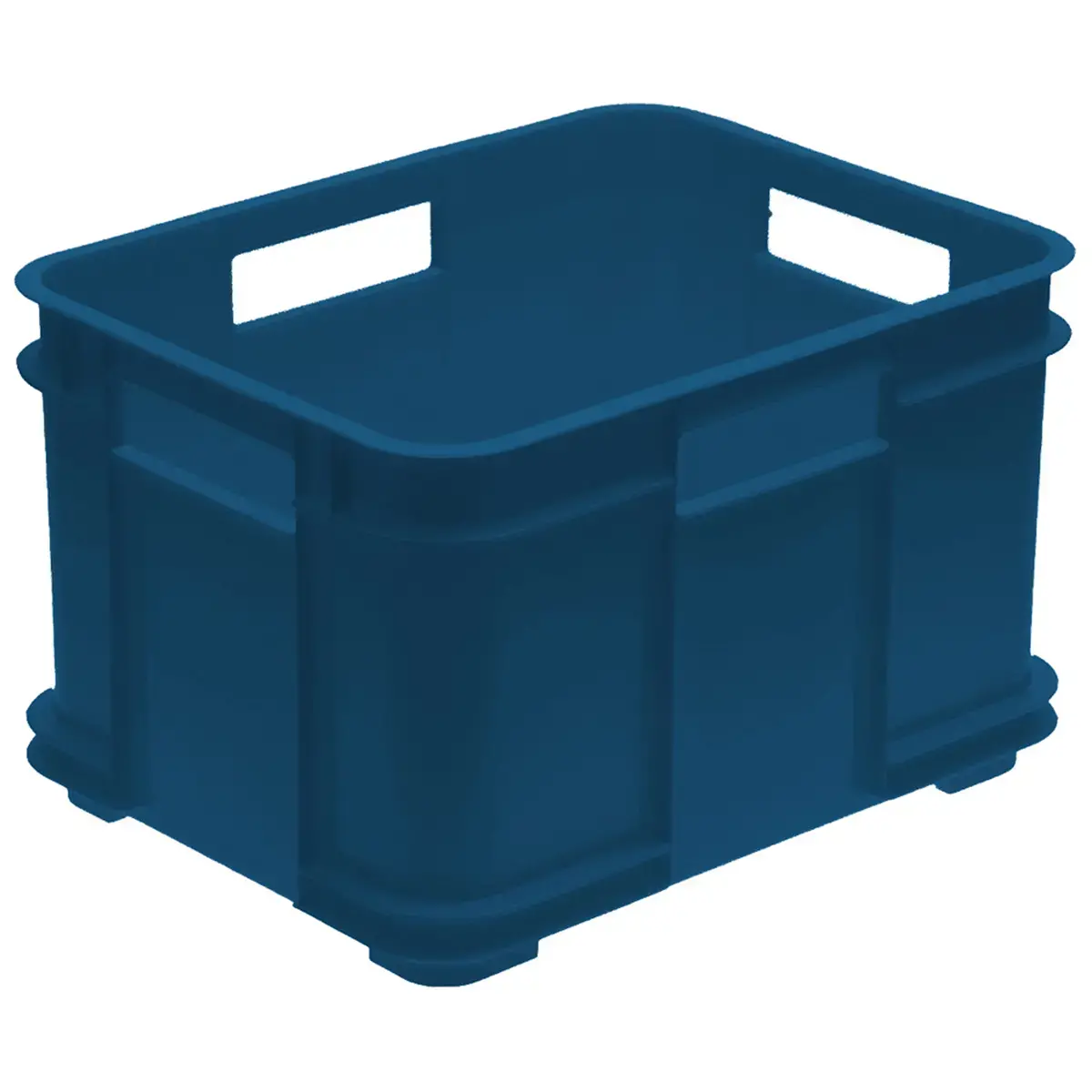 Caisse de rangement Euro-Box M 'bruno eco', bleu - Keeeper 