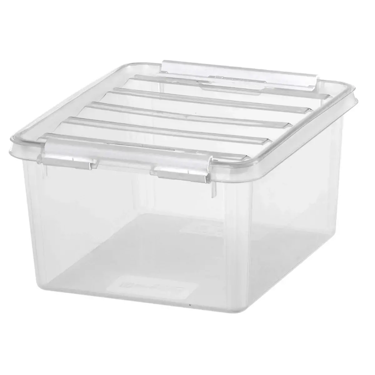 Boîte de rangement CLASSIC 2 L, clips noirs - Smartstore