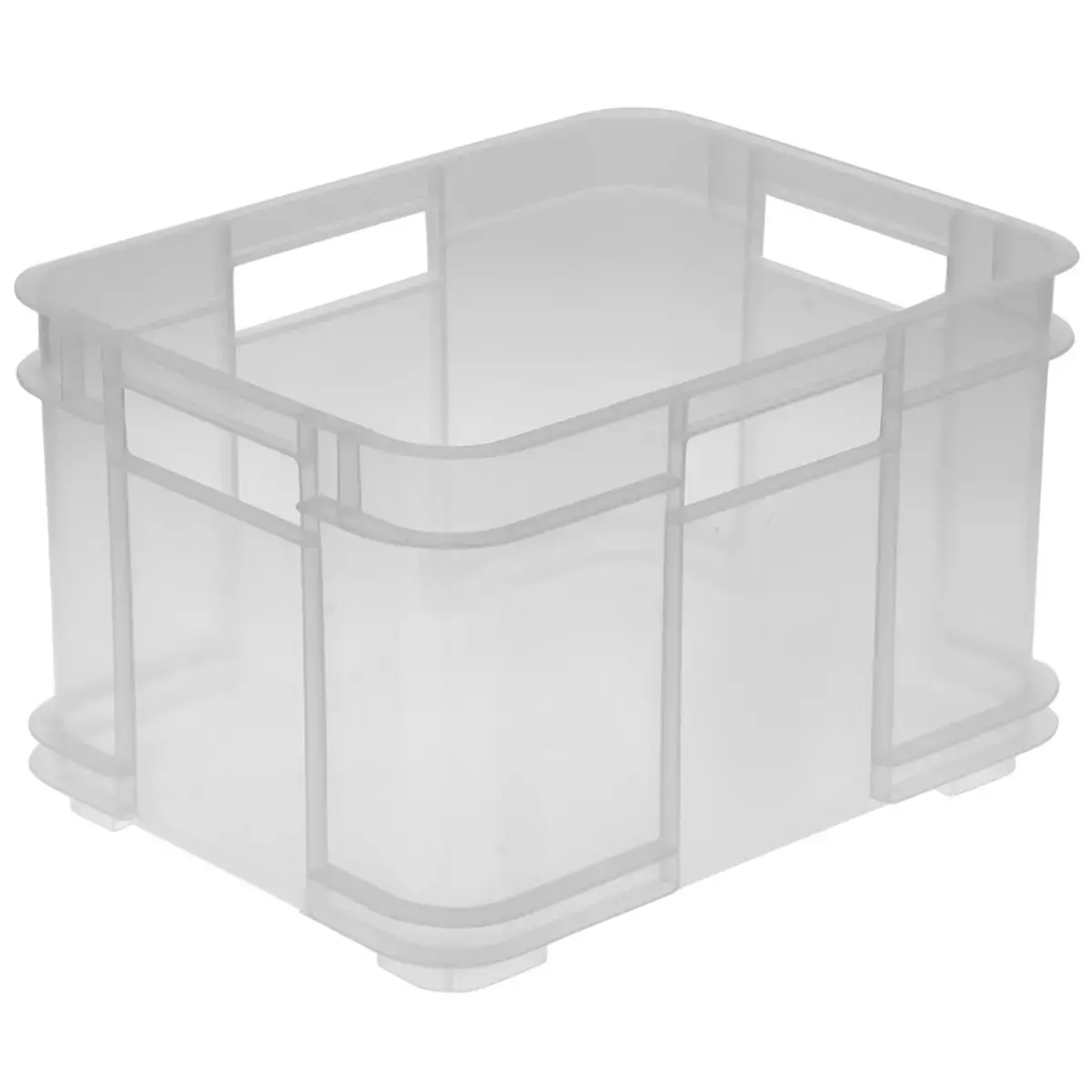 Caisse de rangement Euro-Box L 'bruno', gris - Keeeper 
