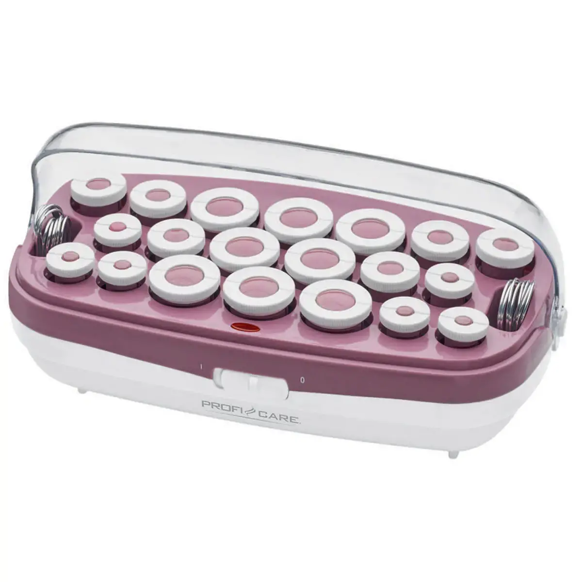 Kit de bigoudis PC-LW 3028, blanc/bordeaux - Profi Care