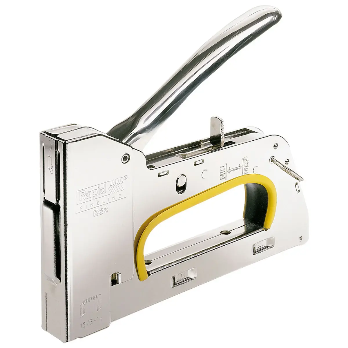 Pistolet d'agrafage PRO R33E ergonomique, en acier - Rapid