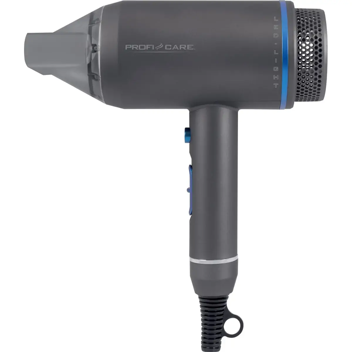 S&egrave;che-cheveux PC-HT 3082, anthracite/bleu - Profi Care 
