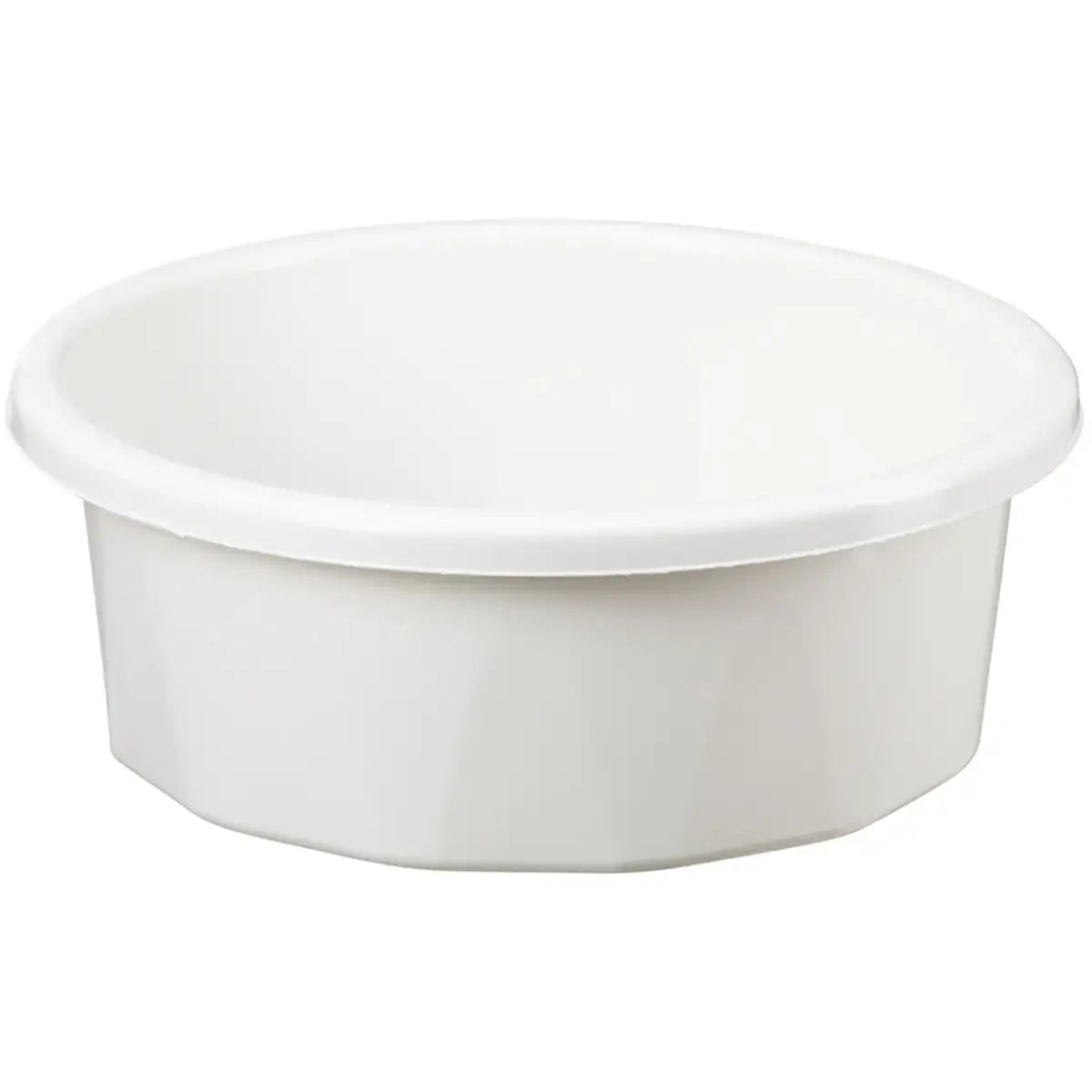 Bassine 'DIAMANT', 8 litres, blanc - Plast Team 