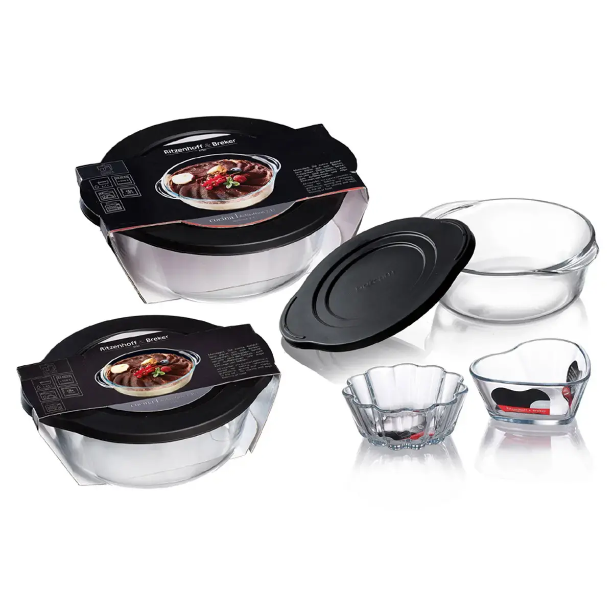 Plat à gratin CUCINA, en verre, 1,45 l - Ritzenhoff & Breker