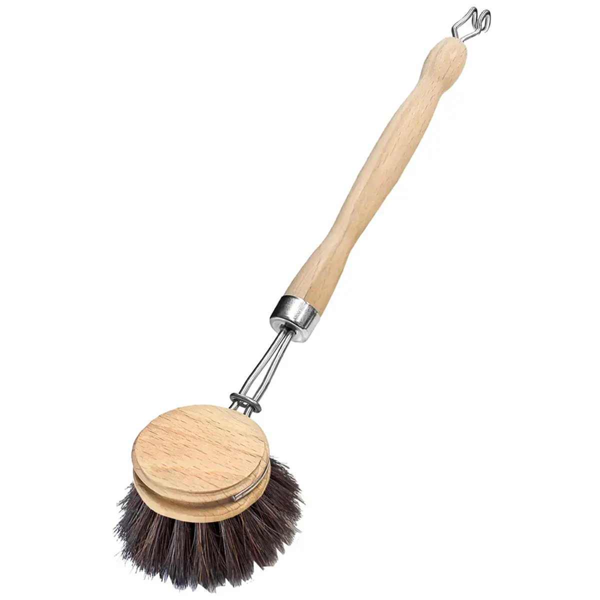 Brosse à vaisselle, bois naturel, rond - Peggy Perfect