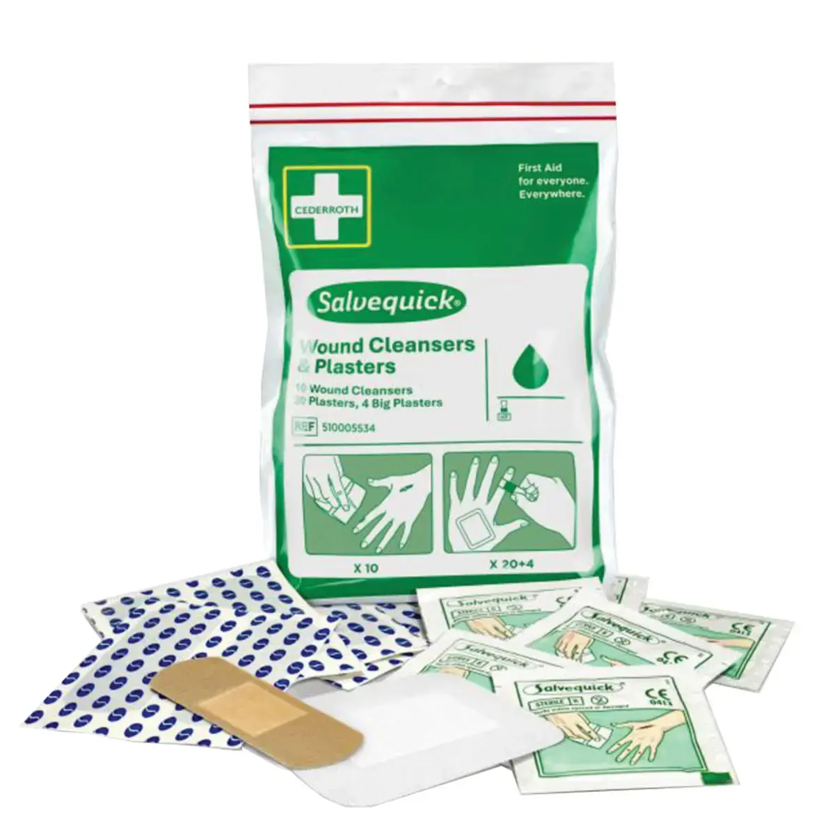 Lingettes antiseptiques & pansements - Cederroth